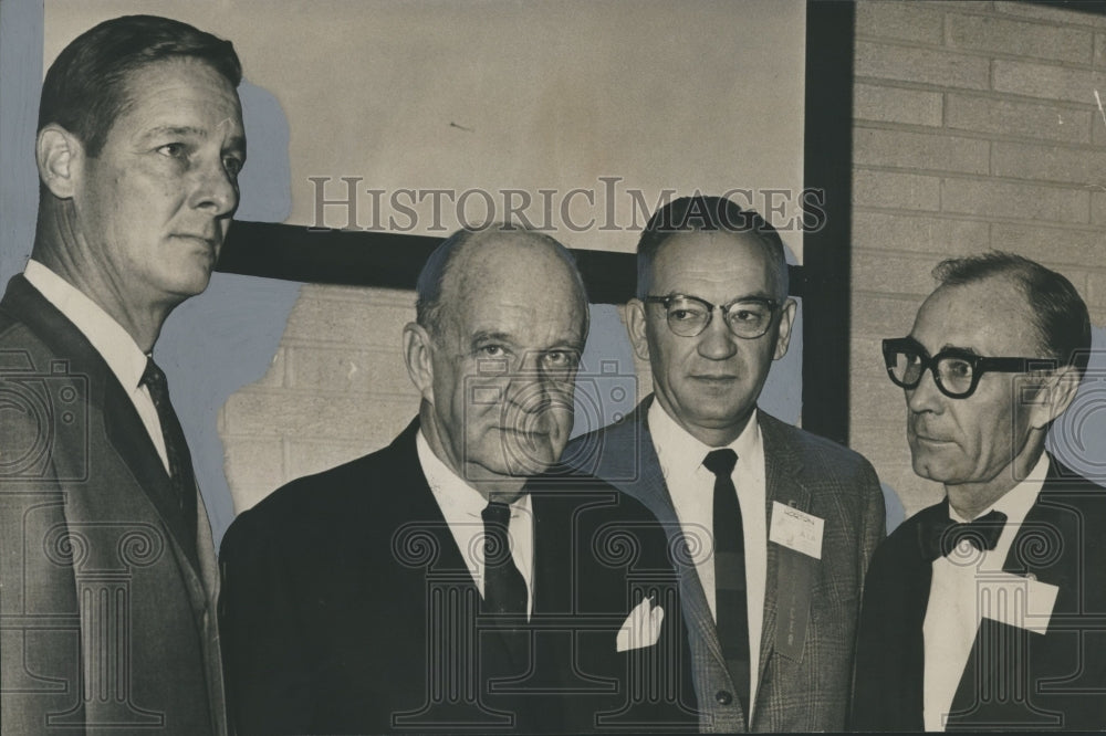 1965, Officers of Alabama Institute of Architects in Montgomery - Historic Images