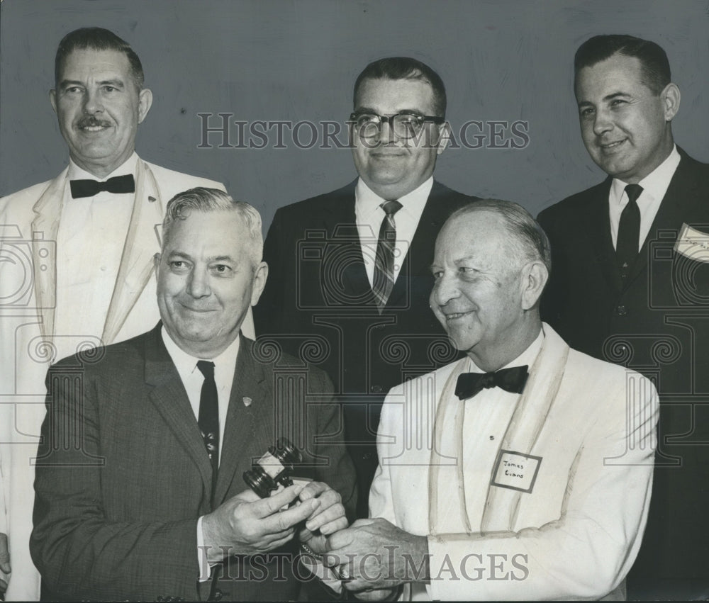1963 Press Photo Officers of the Alabama Society of Professional Engineers - Historic Images
