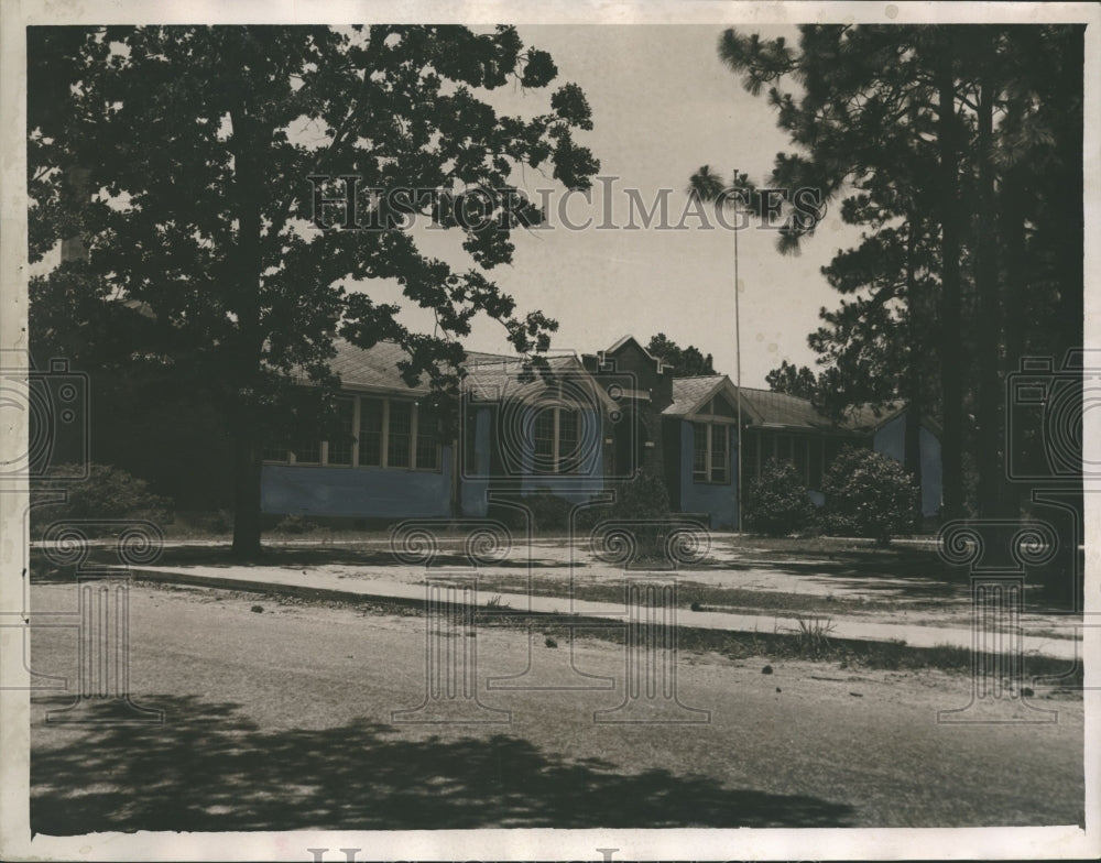 1953 Press Photo Baldwin County High School, Bay Minette, Alabama - abno04172 - Historic Images