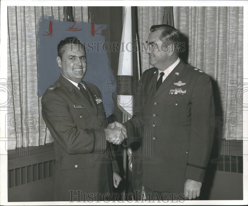 1969 Press Photo Alabama Air National Guard Officers - abno04223 - Historic Images