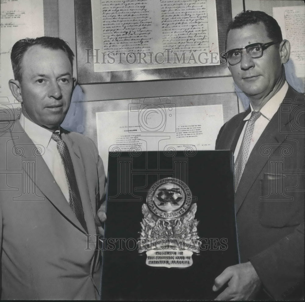 1959, Lewis Truck of Fairfield Exchange Club with Hugh Pritchett - Historic Images