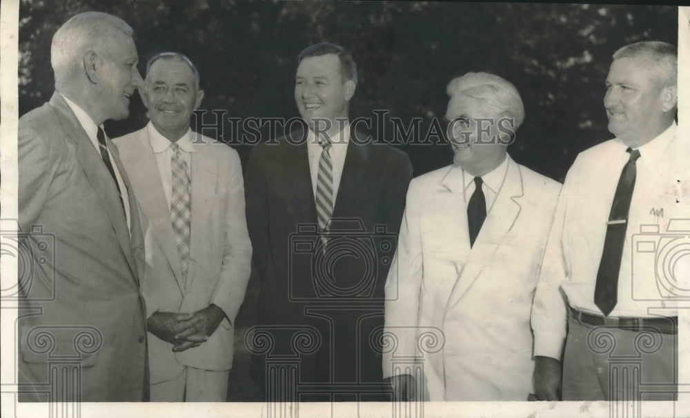 1956 Louis Pick, H.P. James, Amistead Selden, Other Alabama Leaders - Historic Images