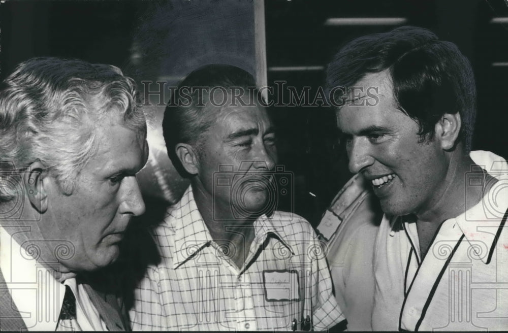 1978, United Mine Workers President Arnold Miller, Surprise Visitor - Historic Images