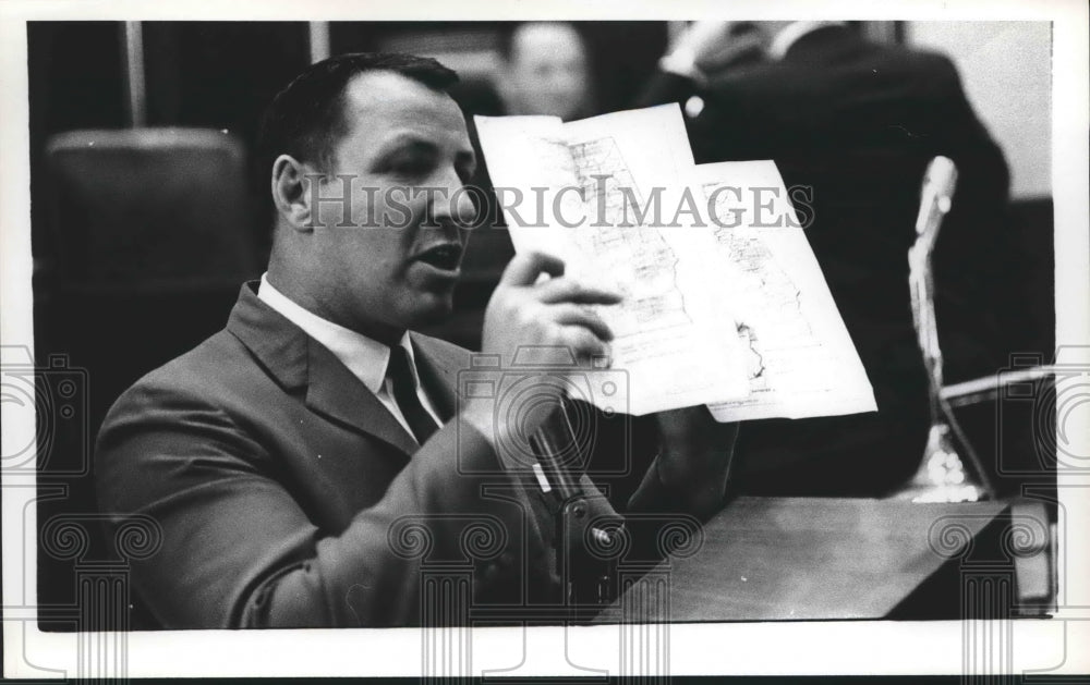 1965 Press Photo Senator Kenneth Hammond of Dekalb - abno04623 - Historic Images