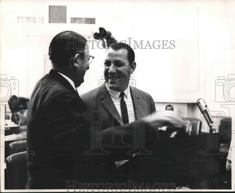 1965 Press Photo Senator Kenneth Hammond of Dekalb - abno04625 - Historic Images
