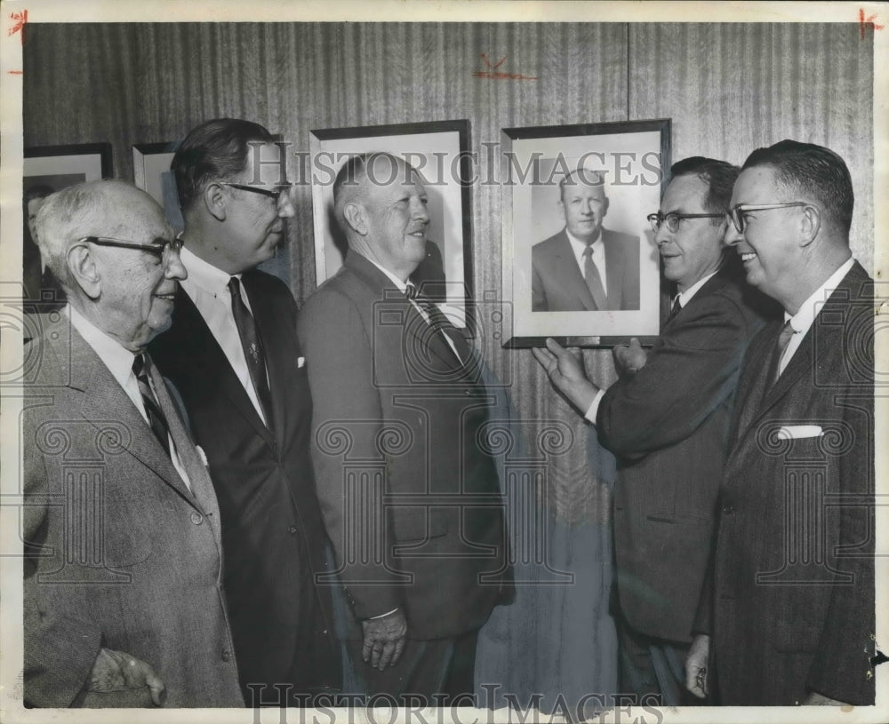 1962, Past Presidents of Chamber of Commerce Honored at Reunion - Historic Images