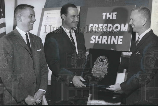 1962, Banks High School, Birmingham, Alabama, Receives Freedom Shrine - Historic Images