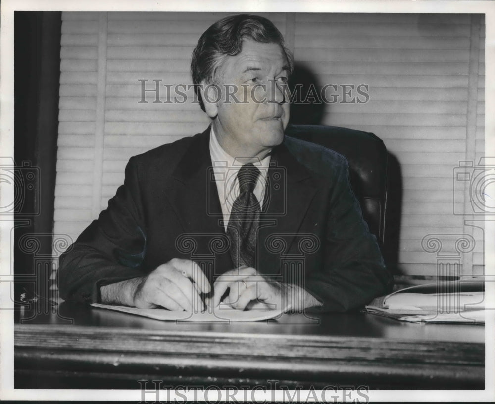 1973 Press Photo Circuit Judge William Hines - abno04861 - Historic Images