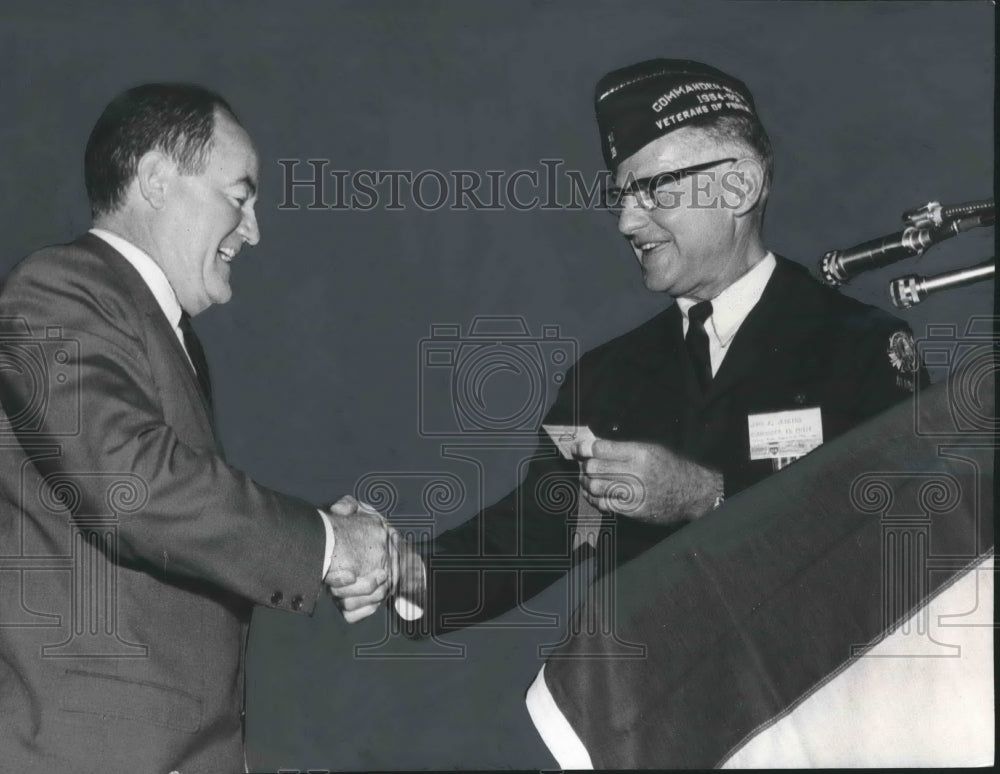 1965, Veterans of Foreign Wars Officers at Convention in Chicago - Historic Images