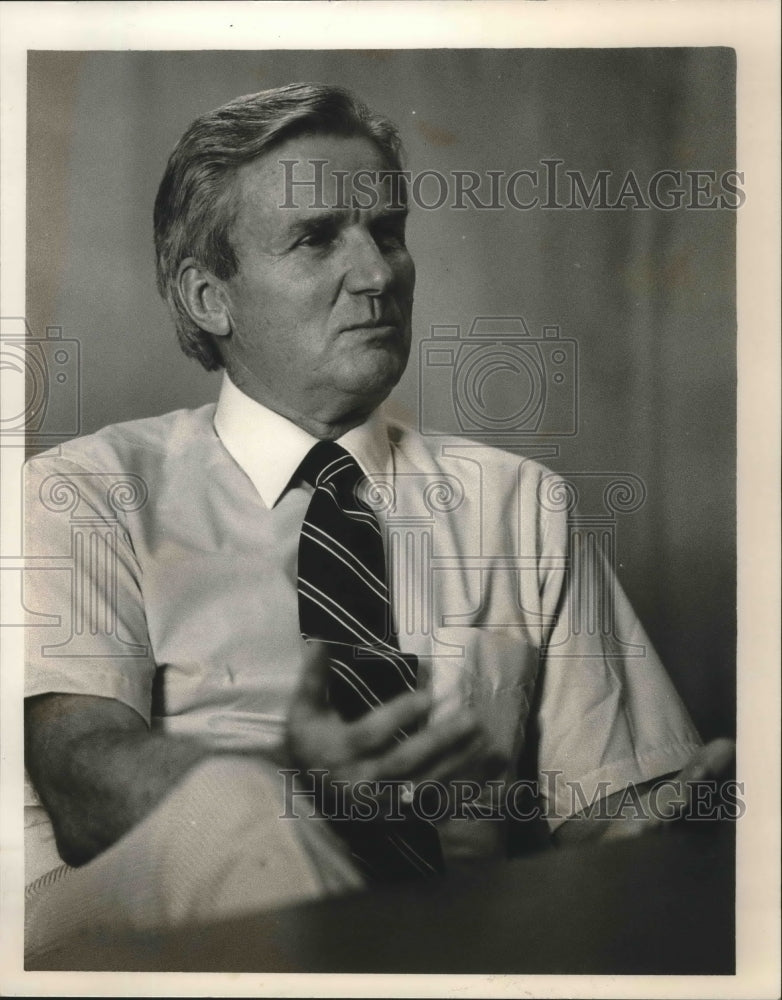 1985 Samford University Coach Paul Dietzel - Historic Images