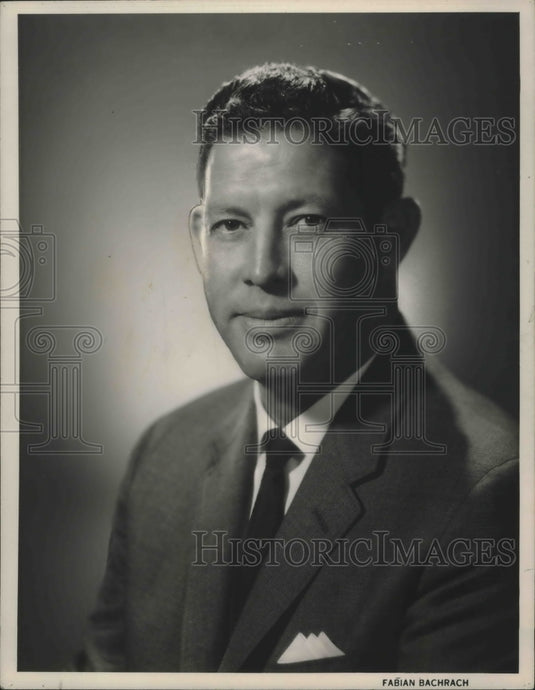1966 Press Photo W. Houston Blount, Vulcan Materials, Southeastern Division- Historic Images