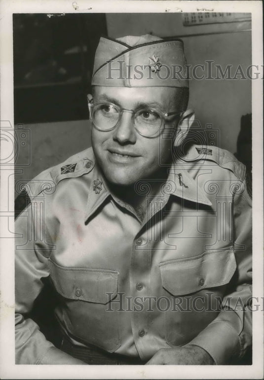 1954, Lieutenant Colonel Jack A. Warren, National Guard, Phenix City - Historic Images
