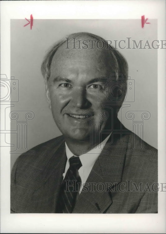 1990, Rodney C. Gilbert, President & CEO, Rust International Inc. - Historic Images