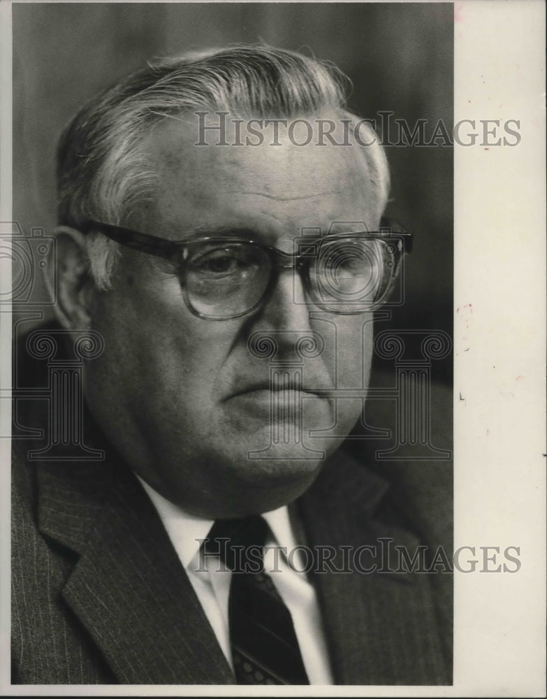 1989 Jefferson County School Board Superintendent William Burkett - Historic Images