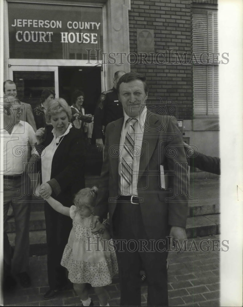 1980 Courthouse Empties after Trial of Thomas Fullman - Historic Images