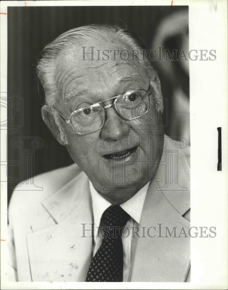 1981, T. A. &quot;Country&quot; Gaskin, Mayor of Mountain Brook - abno05121 - Historic Images