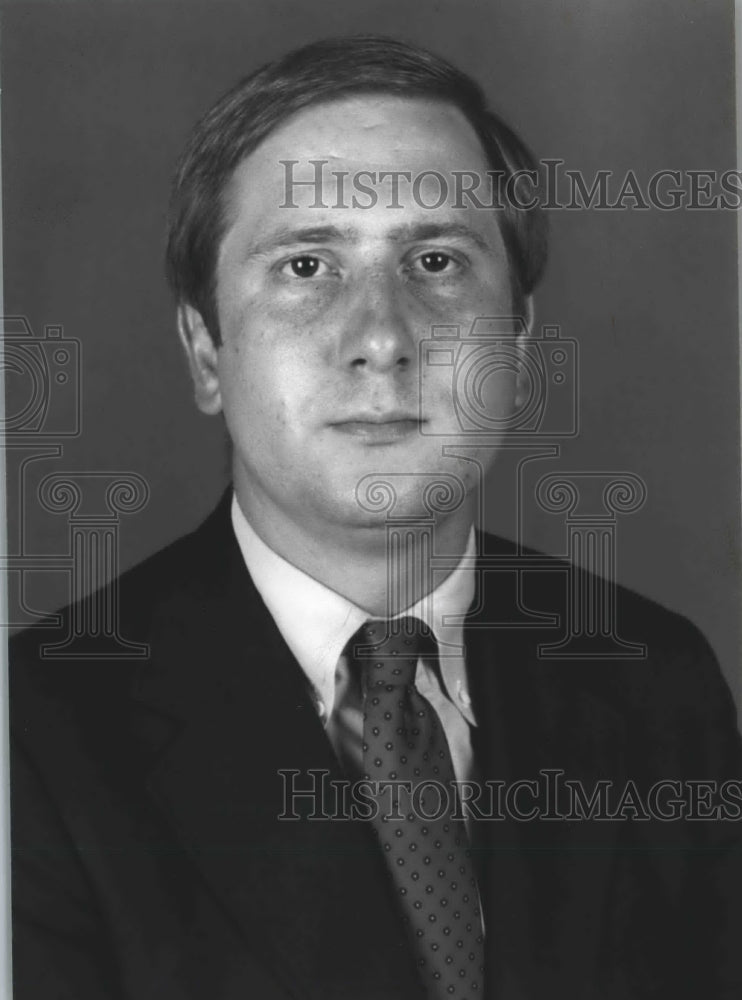 1986, Raymond J. Harbert, Executive of SouthTrust Bank of Alabama - Historic Images