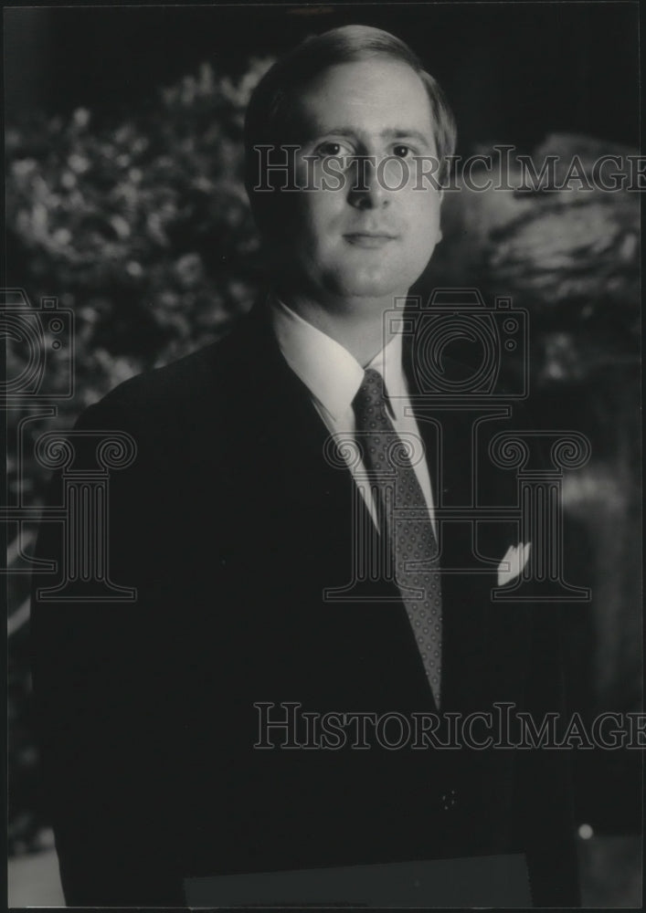 1986, Raymond J. Harbert, Vice President of Harbert Corporation - Historic Images