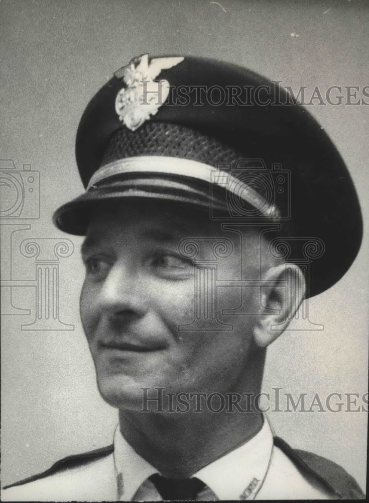 1969, Richard Bean, Police Chief of Morris, Alabama - abno05320 - Historic Images