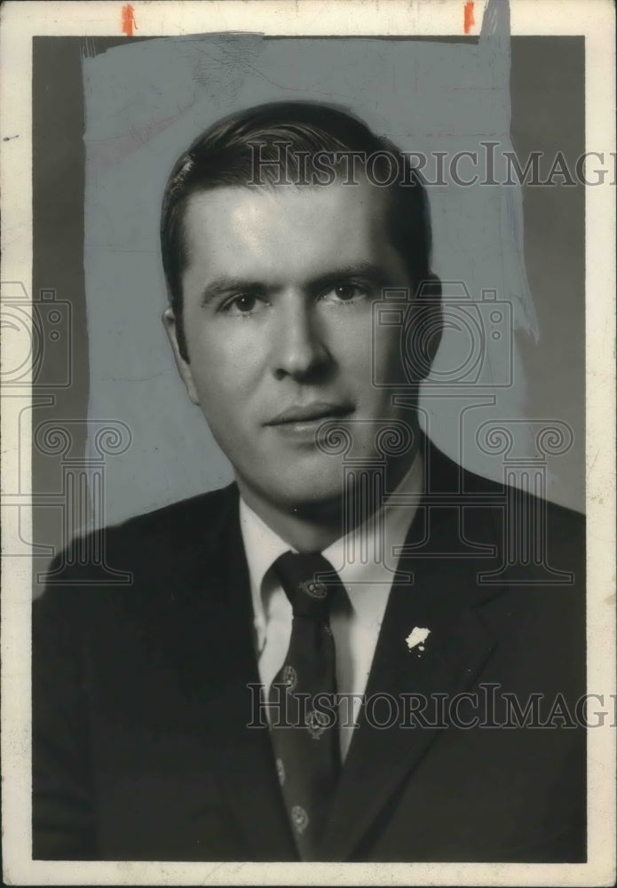 1970 Press Photo Bill Baxley, Attorney General, Alabama - abno05343 - Historic Images