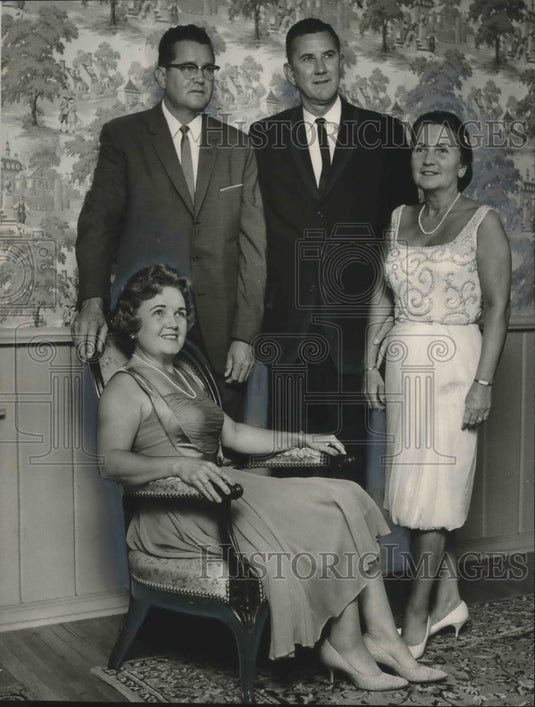 1965, Scribblers, Mr. & Mrs. Logan Taylor, Mr. & Mrs. W.F. Waigand - Historic Images