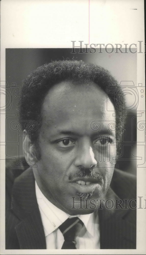 1988 Cleveland Hammond Jr., superintendent candidate, Birmingham, AL - Historic Images