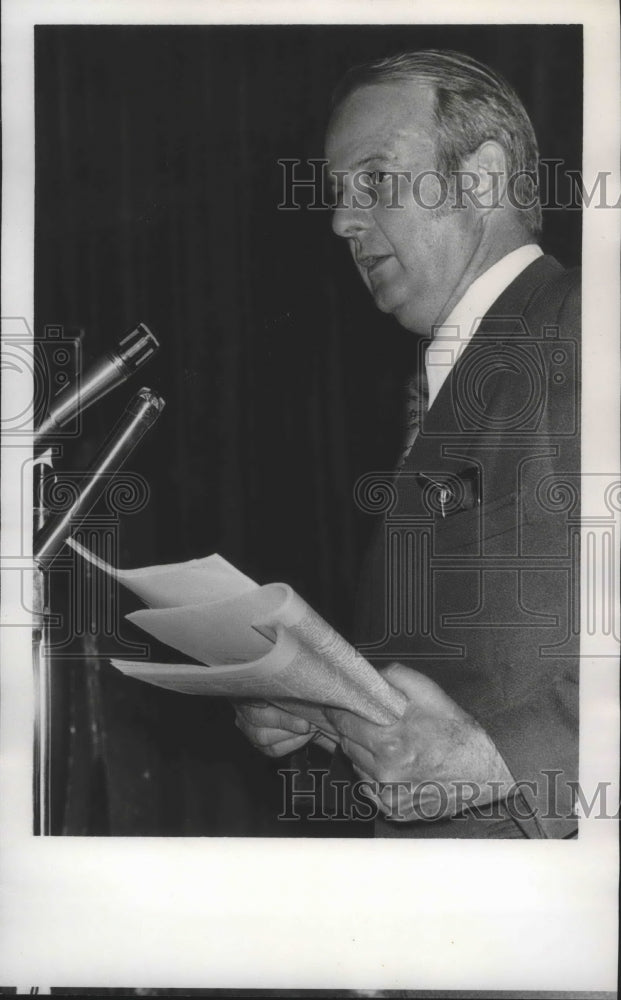 1975 Press Photo J.N. Holt-Birmingham, AL Attorney &amp; Legal Aid Society President - Historic Images