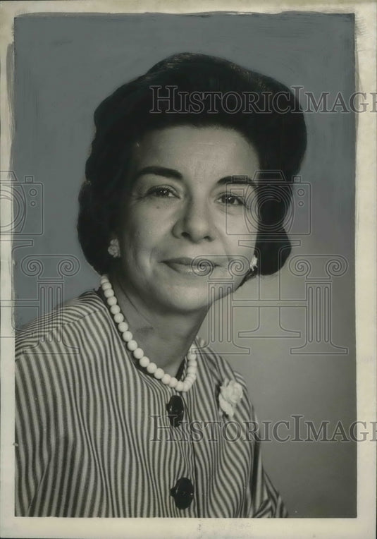 1964, Mrs. Karl Kesmodel, P.T.A. President, Brookwood Forest School - Historic Images