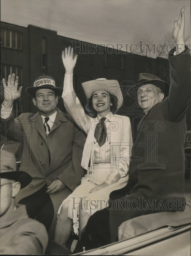 1951, Mayor of Birmingham, Alabama W. Cooper Green, Others on Parade - Historic Images