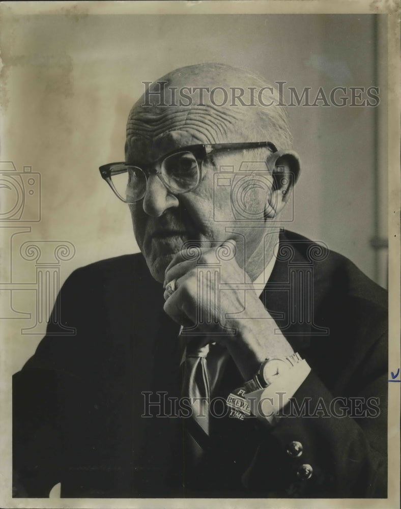 1970 Press Photo J. B. Hill, Boys Industrial School - abno05736 - Historic Images