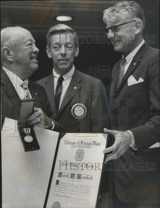 1965, Frank Samford Sr., Frank Samford Jr., Other at Veterans Event - Historic Images