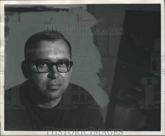 Press Photo Donald G. Hatfield, Auburn University, School of Architecture - Historic Images