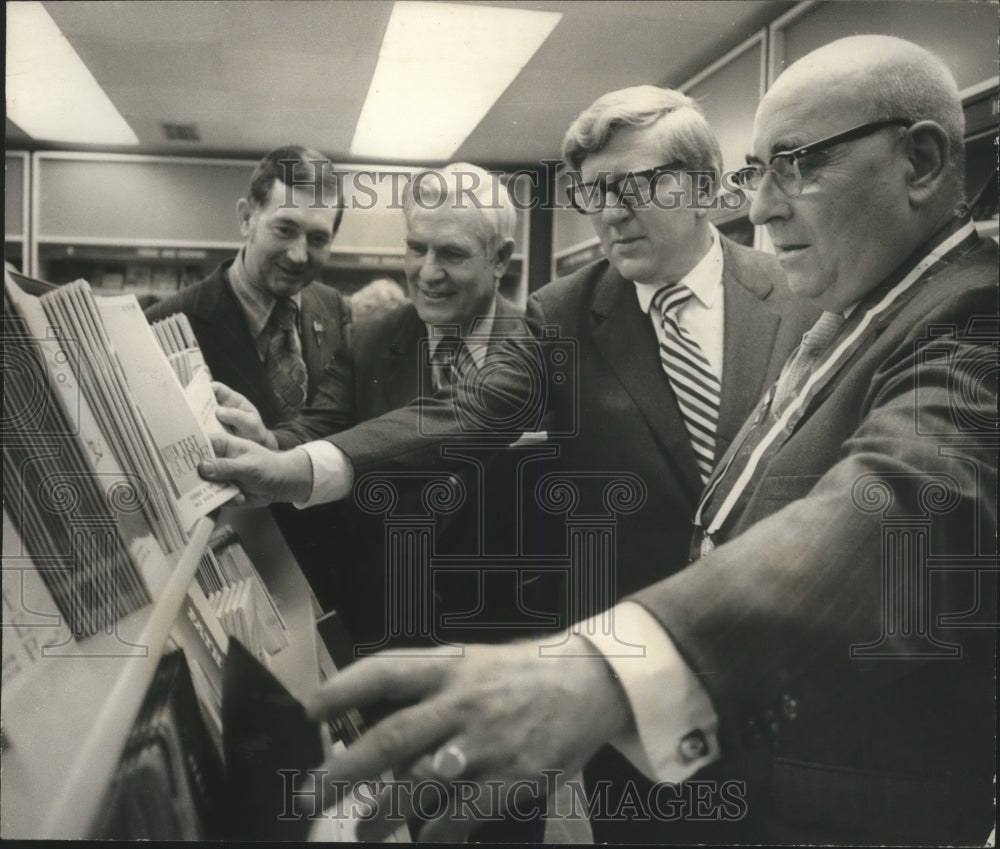 1971 Government Printing office bookstore, Mayor G. Seibels, Alabama - Historic Images