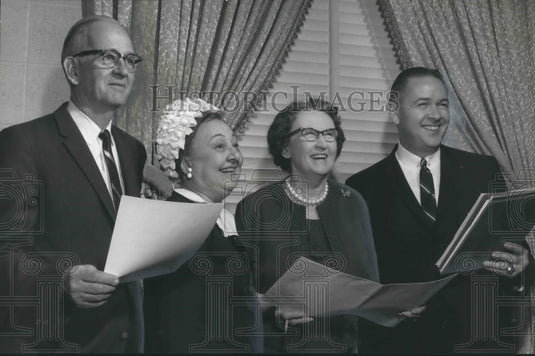 1966, Dr. George Irons, Samford University, Writers' Conclave Program - Historic Images