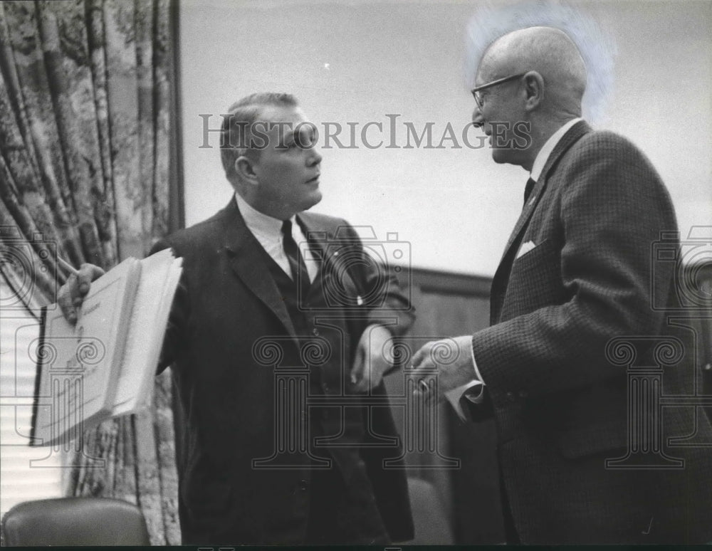 1965, John Hawkins, left, Representative Jefferson County - abno05996 - Historic Images