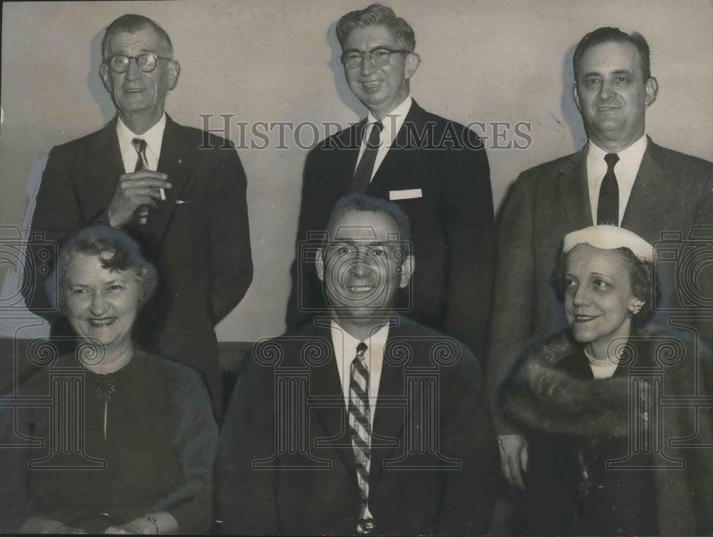 1956, Members of the Executive Committee Education - abno06005 - Historic Images