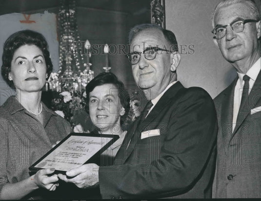 1963, Alabama Service League Receives Award - abno06090 - Historic Images