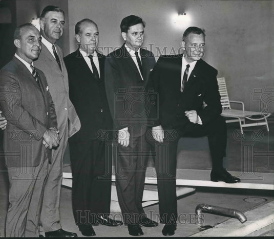 1965, Birmingham Parliament House, William D. Sellers & other members - Historic Images