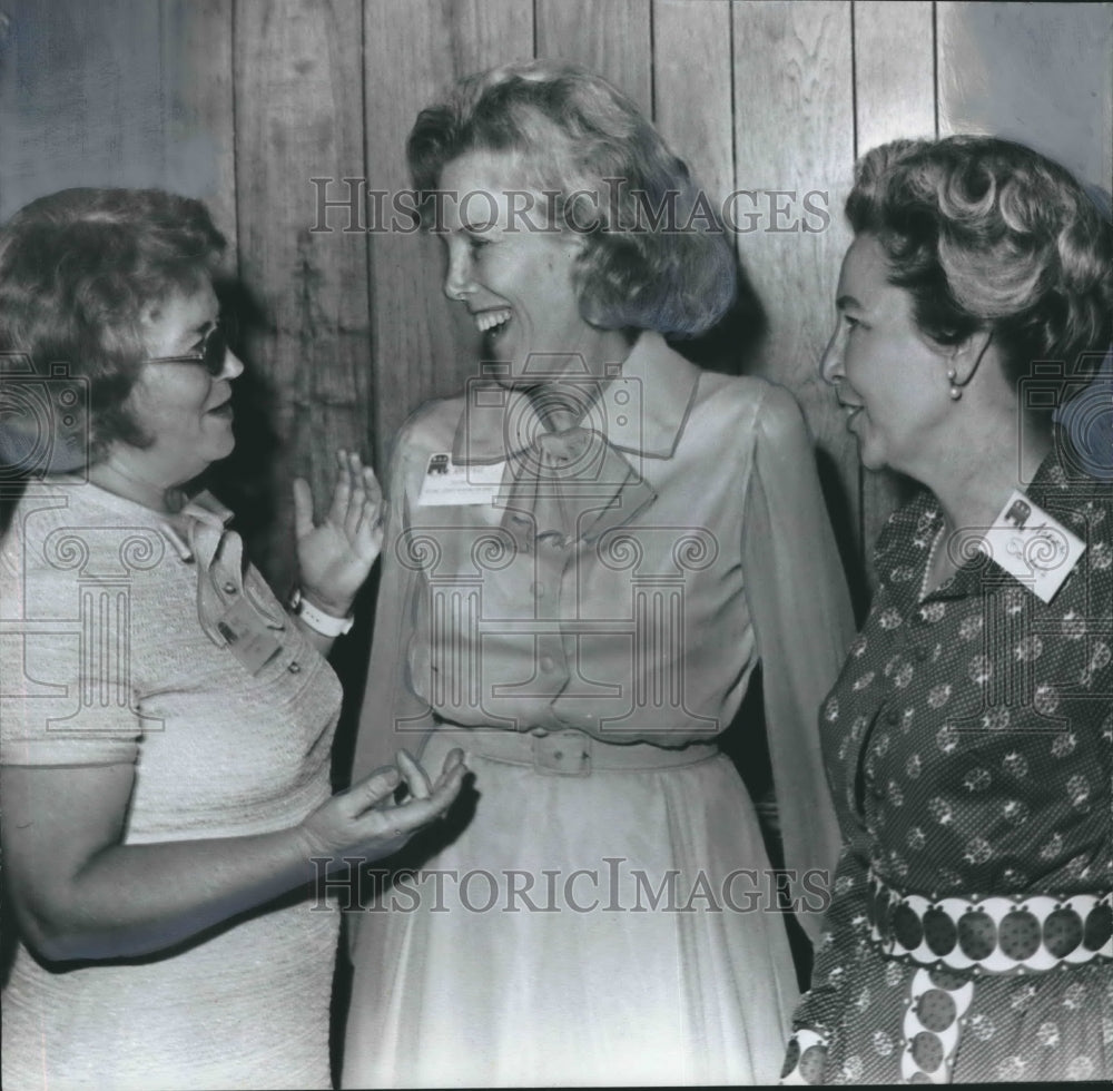 1973 Press Photo Mrs. George Seibels &amp; Women federation leaders, Alabama - Historic Images