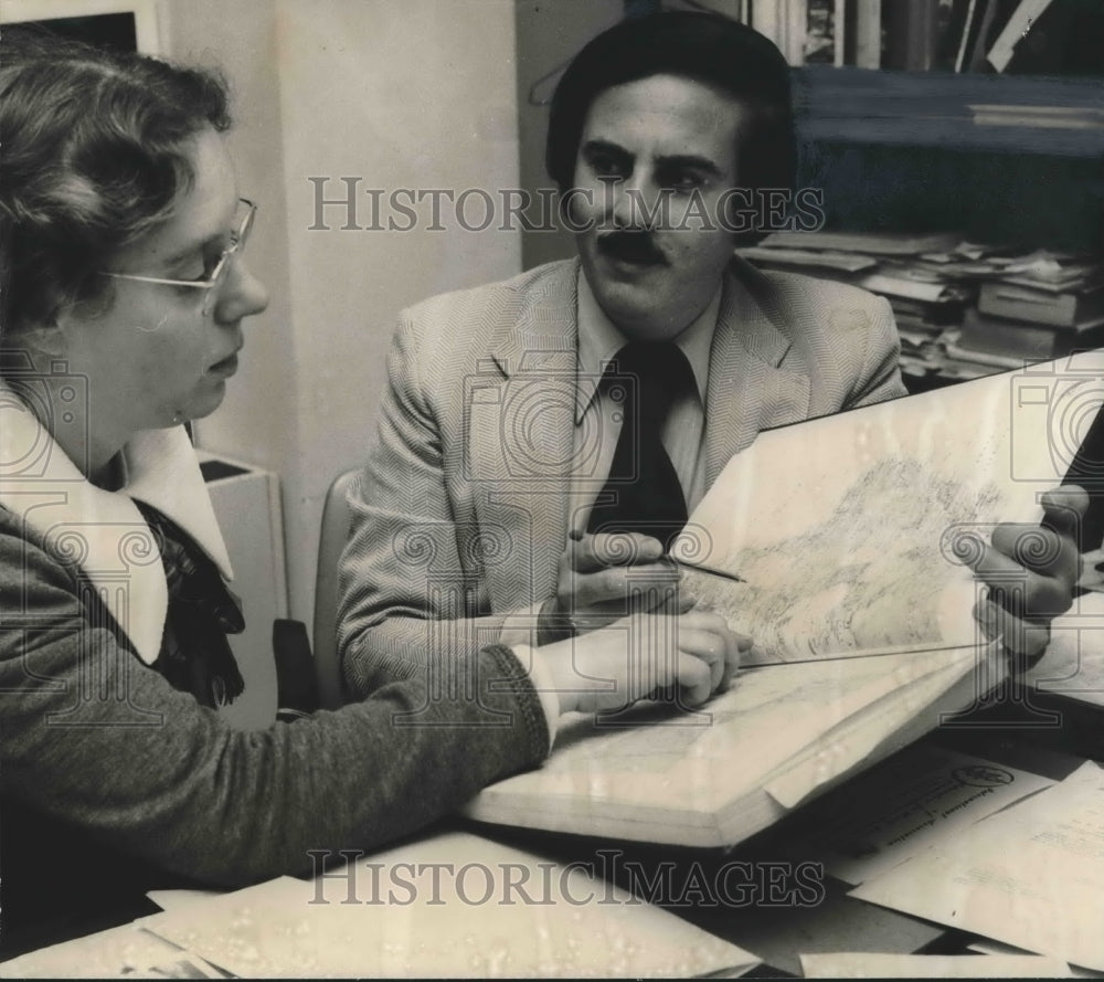 1974, Dr. Charles Mercieca & Mrs. Ruth Ann Haymes, A&M University, AL - Historic Images