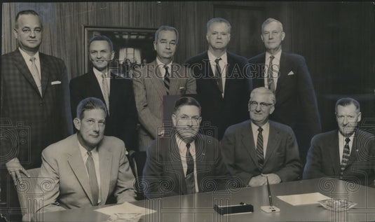 1958 Press Photo Birmingham Chamber of Commerce elects new officers - abno06209 - Historic Images