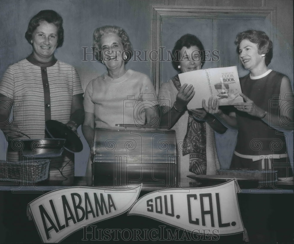 1970, Mrs. Lee McGriff &amp; others plan for Linly Heflin Unit event, AL - Historic Images