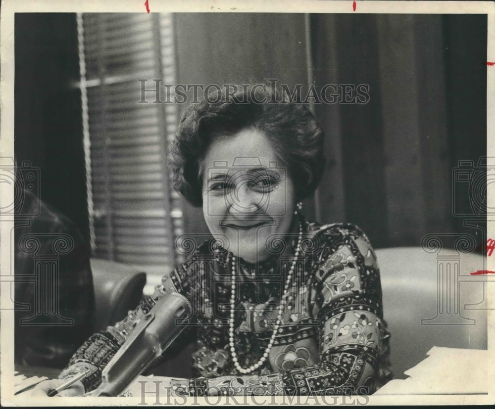 1972 Press Photo City Councilwoman Nina Miglionico - abno06362 - Historic Images