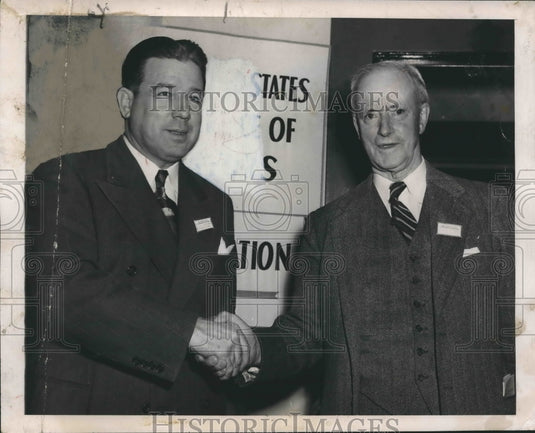 1948, Mayor of Saint John, New Brunswick, Canada James D. McKenna - Historic Images