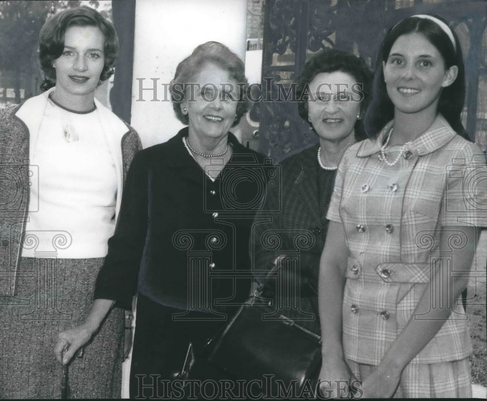 1969, Mrs. Charles Nicrosi, others, on a mid-week luncheon circuit - Historic Images