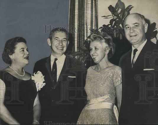 1961, Birmingham Country Club party hosts, Alabama - abno06526 - Historic Images