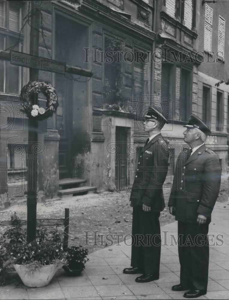 1962, Lieutenant Colonel Clarence T. Sharpton, Other in East Berlin - Historic Images