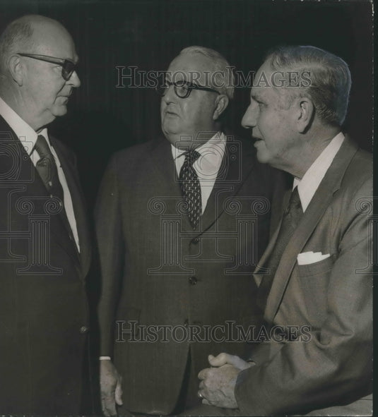 1972, Alabama Chamber of Commerce President Ernest F. Ladd Jr. Others - Historic Images