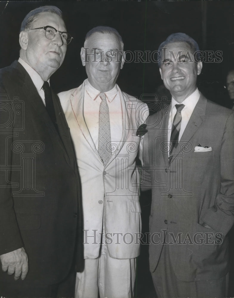 1963, Representative George Grant with Governors at discussion - Historic Images