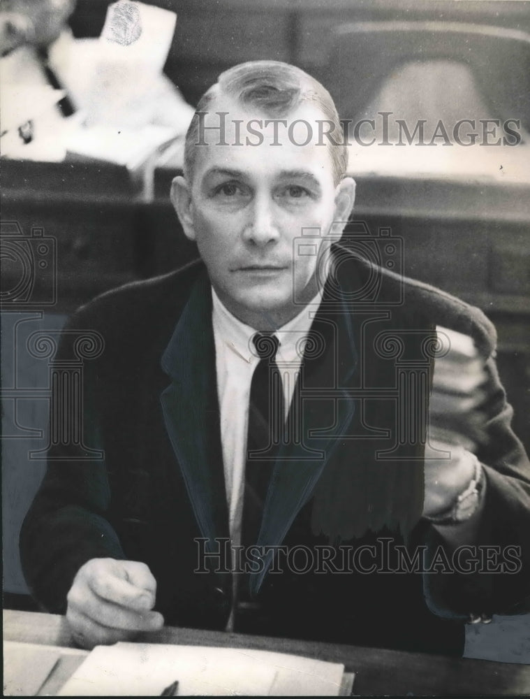 1965 Press Photo John Hawkins, Alabama senator - abno06831 - Historic Images